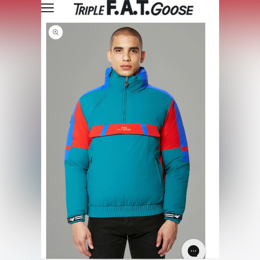 Triple Fat Goose Men’s Down Jacket “The Sheffield” - Size M.